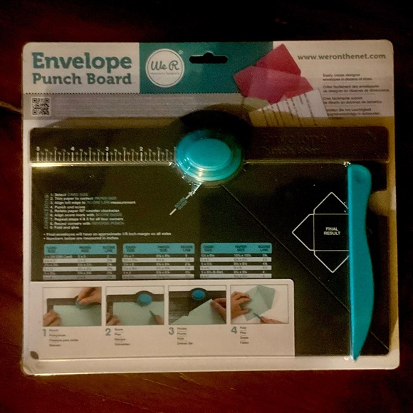 Craft Bundle, Heat Gun, Envelope Punch Board, Punch Page Set, Stamp A Ma Jig - Picture 2 of 9